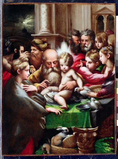 The Circumcision by Parmigianino
